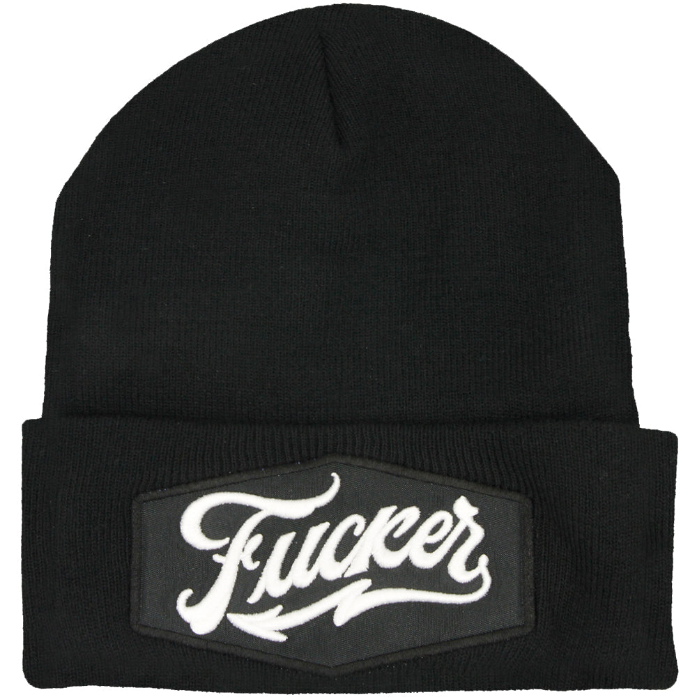 F Cuffed Beanie