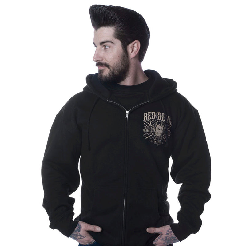Headed For Hell Zipp Hoodie