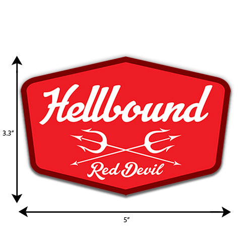 Hellbound Badge Sticker