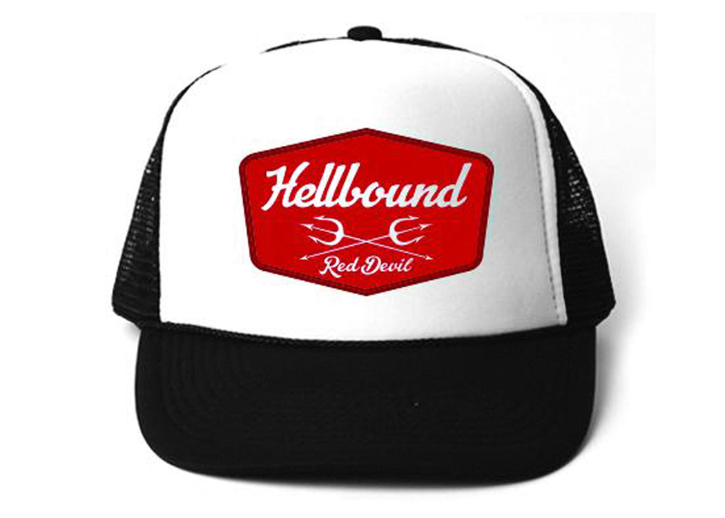 Hellbound Badge Trucker Cap