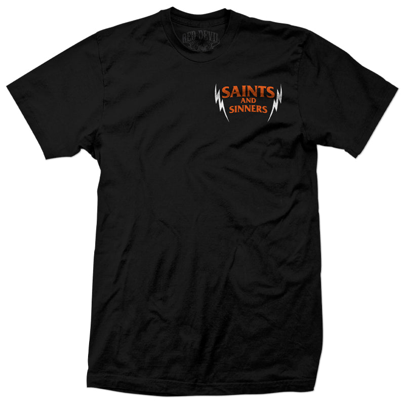 Born to Raise Hell Back Print T-Shirt