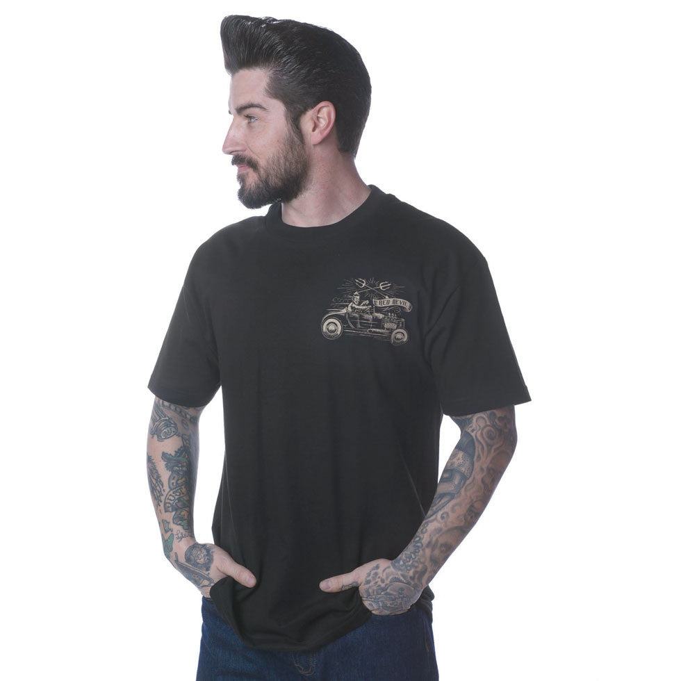 Speed Shop Back Print T-Shirt