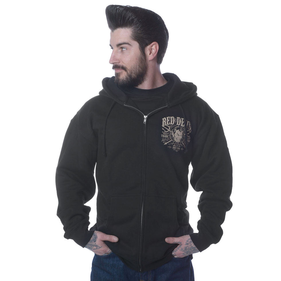 Headed For Hell Zipp Hoodie
