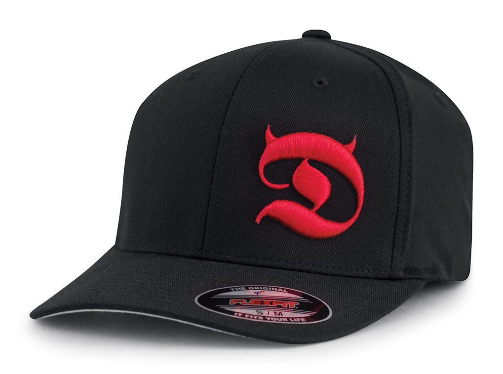Horned D Cap – Clothing Devil Red