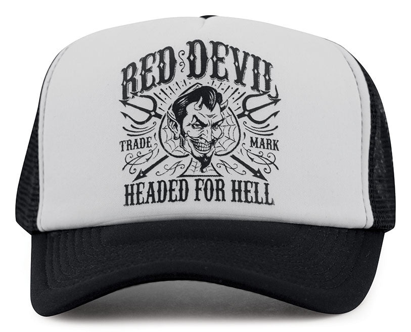 Headed For Hell Trucker Cap