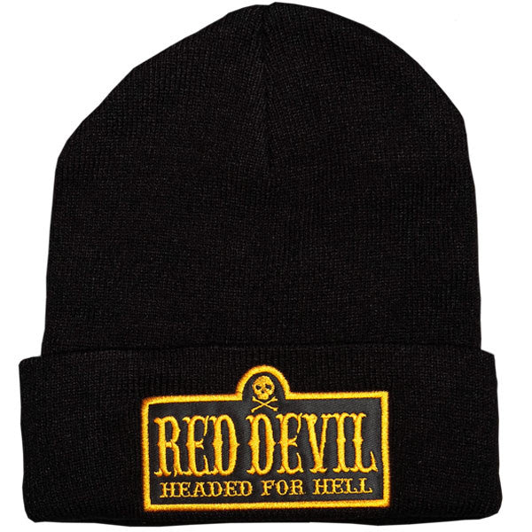 Headed For Hell Cuffed Beanie