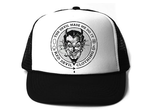 The Devil Made Me Do It Trucker Cap