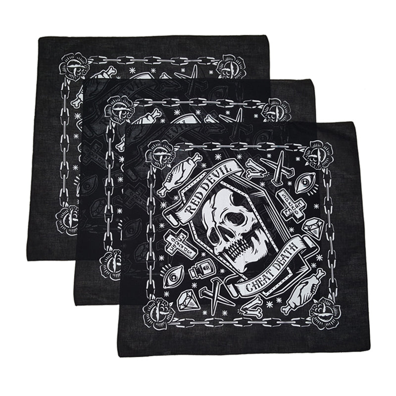 Cheat Death Black Bandanna