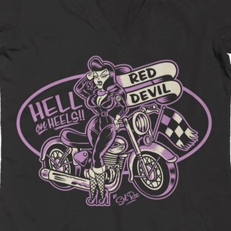 Hell on Heels V-Neck