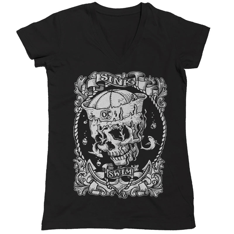 Sink Or Swim V-Neck