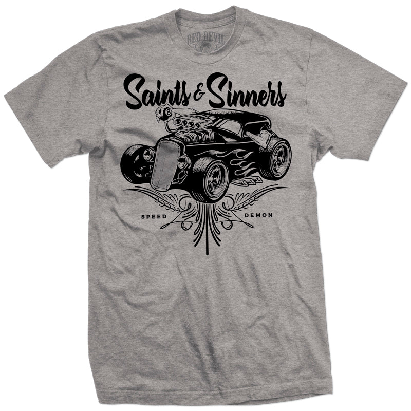 8 Ball Front Print T-Shirt