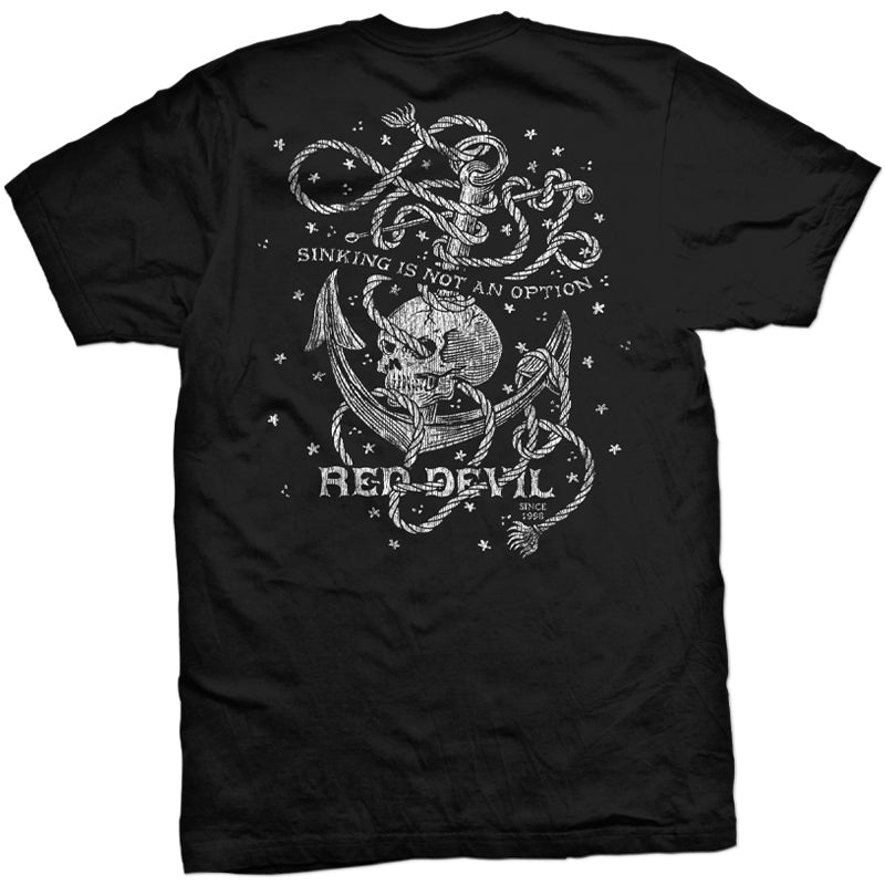 Sinking Is Not An Option - Back Print - T-Shirt