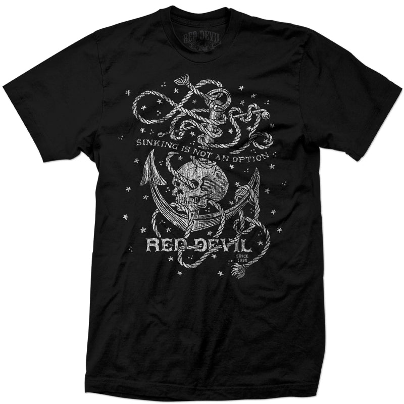 Sinking Is Not An Option - Front Print - T-Shirt