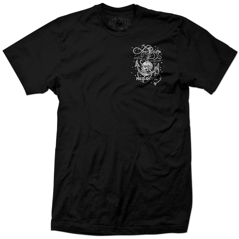 Sinking Is Not An Option - Back Print - T-Shirt