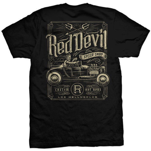 Speed Shop Back Print T-Shirt