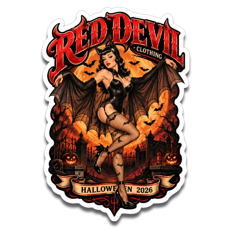 Bat Girl – Halloween 2026 Collectible Sticker
