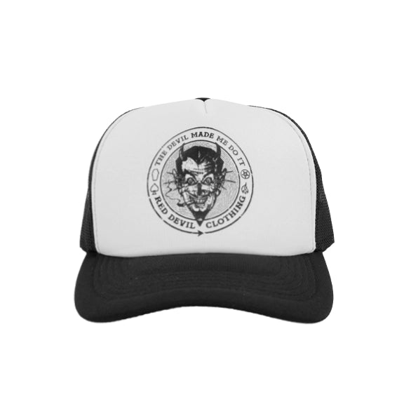 The Devil Made Me Do It Trucker Cap
