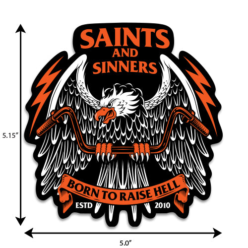 Born To Raise Hell Sticker