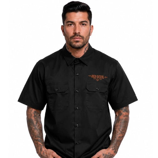 Headed For Hell Dickies Shop Shirt
