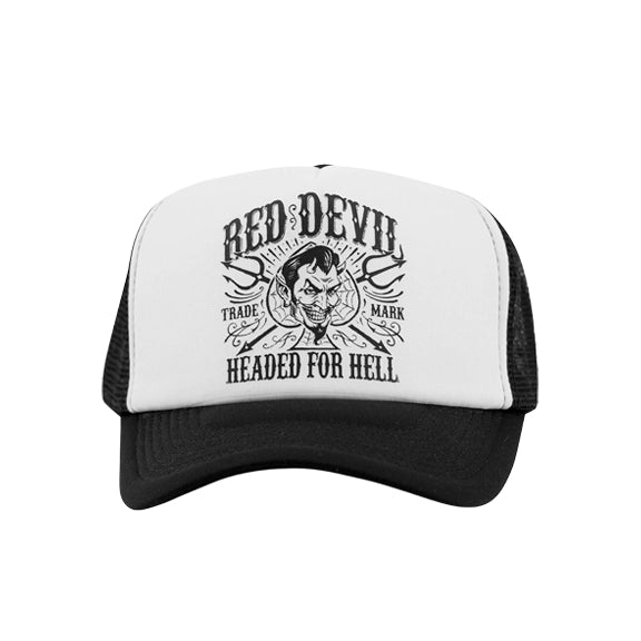 Headed For Hell Trucker Cap