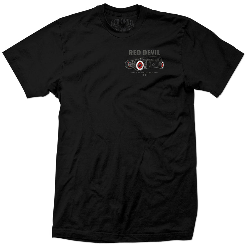 White Wall Back Print T-Shirt