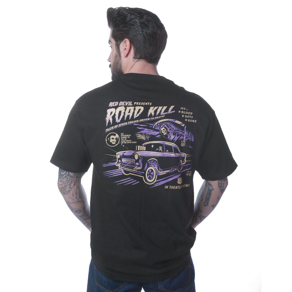 Road Kill Back Print T-Shirt