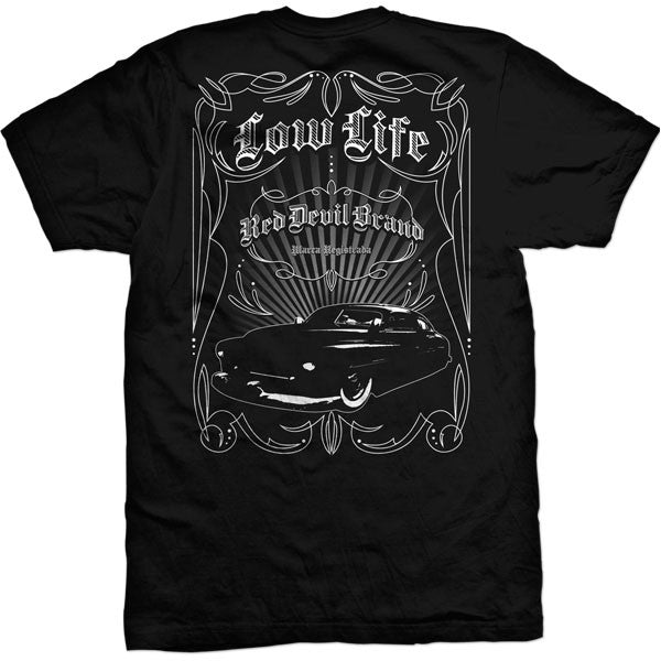 Vintage car lowrider low life t-shirt 50's rockabilly greaser rebel chopped lifestyle