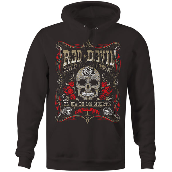 Dia De Los Muertos Hoodie – Red Devil Clothing