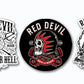 Red Devil Sticker Pack 1